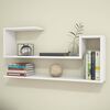Homemania Wall Shelf Airy 100x22x50cm White