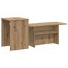 vidaXL Console Table Artisan Oak 80 x 50 x 225 cm Engineered Wood