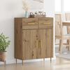 vidaXL Sideboard Artisan Oak 69.5 x 34 x 90 cm Engineered Wood