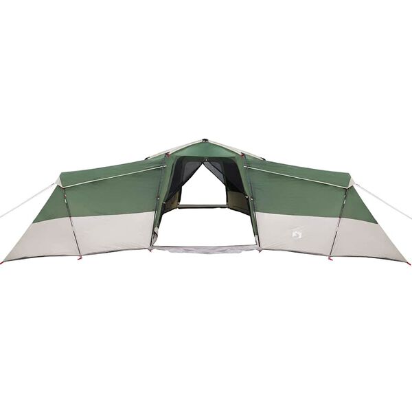 vidaXL Family Tent with Roof Green 833 x 585 x 216 cm Taffeta
