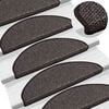 vidaXL Stair Mats Self-adhesive Sisal-Look 30 pcs 65x21x4 cm Anthracite