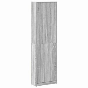 vidaXL Wardrobe with Door Grey Sonoma 55 x 25 x 189 cm Engineered Wood