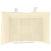 vidaXL Paper Bags 50 pcs with Handles Yellow 32x22x24 cm