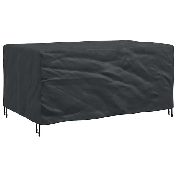 vidaXL Furniture Cover Plain Black 172 x 113 x 73 cm 600D