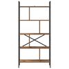 vidaXL Bookshelf Old Wood 75 x 30 x 156 cm Engineered Wood