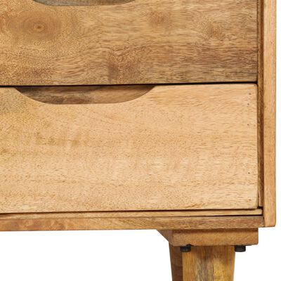 vidaXL Bedside Cabinet Solid Mango Wood 40x30x59.5 cm