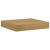 vidaXL Wall Shelf 2 pcs Brown 23 x 23.5 x 4 cm Engineered Wood