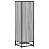vidaXL Book Cabinet Grey Sonoma 33.5x33x107.5 cm Engineered Wood