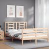 vidaXL Bed Frame without Mattress 120x200 cm Solid Wood