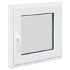 vidaXL Basement Window RISOR 50 x 50 cm PVC and Glass White