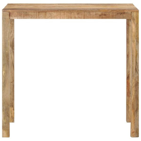 vidaXL Bar Table 112x60x108 cm Rough Mango Wood