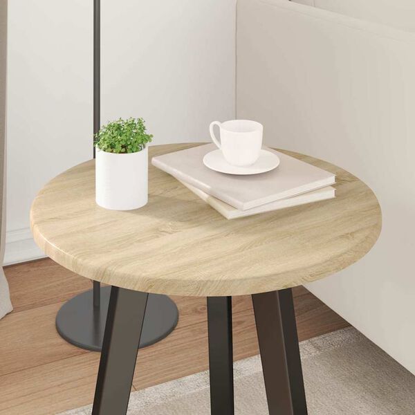 vidaXL Table Top Sonoma oak 40 x 40 x 1.5 cm Engineered Wood