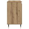 vidaXL Bathroom Cabinet Artisan Oak 58x33x60 cm Engineered Wood