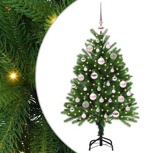 vidaXL Christmas Tree with 150 LEDs with Stand Green 120 cm PE