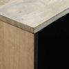vidaXL Sideboard White 80 x 33 x 75 cm Solid mango wood