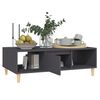vidaXL Coffee Table Grey 103.5x60x35 cm Engineered Wood
