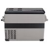 vidaXL Cool Box with Handle Black and Grey 35 L PP & PE