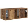 vidaXL TV Wall Cabinet Old Wood 78.5 x 31 x 29.5 cm Engineered Wood