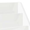 vidaXL Kids Bookshelf with Drawer High Gloss White 60 x 29.5 x 69 cm