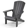 Keter Adirondack Chair | Graphite | Polypropylene | One Size | Ergonomic