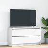 vidaXL TV Cabinet White 100x35x54 cm Engineered Wood