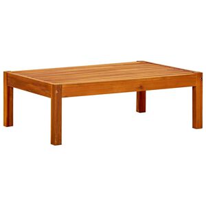 vidaXL Garden Table | Acacia Wood | Solid Acacia wood | 85x57x29 cm | Simple