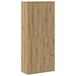 vidaXL Highboard 80 x 35 x 180 cm Engineered Wood Artisan oak