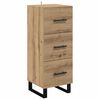 vidaXL Sideboard Artisan Oak 34.5 x 34 x 90 cm Engineered wood