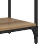 vidaXL Console Table Artisan Oak 75 x 34.5 x 75 cm Engineered Wood