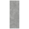 vidaXL Apothecary Cabinet Concrete Grey 30x41x118 cm Engineered Wood