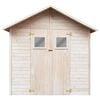 vidaXL House 226 x 248 x 218 cm Engineered wood