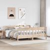 vidaXL Bed Frame without Mattress 200x200 cm Solid Wood Pine