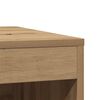 vidaXL Cat Litter Box Enclosure Artisian Oak 47x59x42 cm Engineered Wood