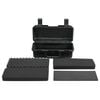 vidaXL Portable Flight Case Black 46.5x21.5x17.5 cm PP