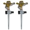Impulse Sprinklers Garden Watering Zinc Metal Spike 2 pcs
