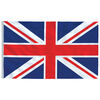 vidaXL UK Flag | Multicolour | 68D 100% polyester | 90 x 150 cm | Tough | Flag
