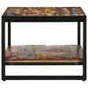 vidaXL Coffee Table Multicolour 90x50x38 cm Solid Wood Reclaimed