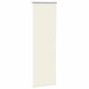 vidaXL Roller Blind Blackout Off White 55x130 cm Fabric Width 50.7 cm Polyester