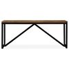 vidaXL Bench Solid Reclaimed Wood 110x35x45 cm