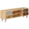 vidaXL TV Cabinet 120x30x40 cm Solid Mango Wood