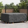 vidaXL Furniture Cover Plain Black 250 x 210 x 70 cm 600D
