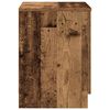 vidaXL Bedside Cabinet with 2 Drawers Old Wood 40x36x50 cm