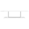vidaXL Wall Mounted TV Cabinet High Gloss White 103x30x26.5 cm