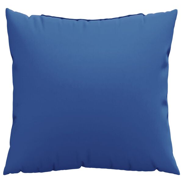 vidaXL Sofa Cushions 4 pcs Royal Blue 40x40 cm Fabric