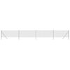 vidaXL Chain Link Fence Silver 1x10 m