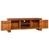 vidaXL TV Cabinet 110x30x40 cm Solid Teak Wood