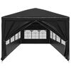 vidaXL Party Tent 3x12 m Anthracite