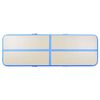 vidaXL Inflatable Gymnastics Mat with Pump 300x100x10 cm PVC Blue