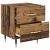 vidaXL Bedside Cabinet Old Wood 40 x 35 x 47.5 cm Engineered Wood