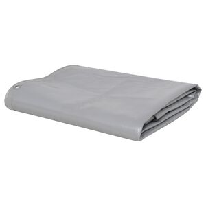 vidaXL Tarpaulin 650 g/m&sup2; 4x8 m Grey